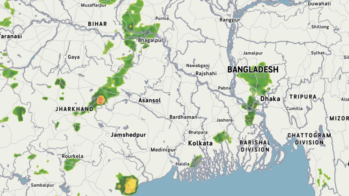 রাতের আবহাওয়া